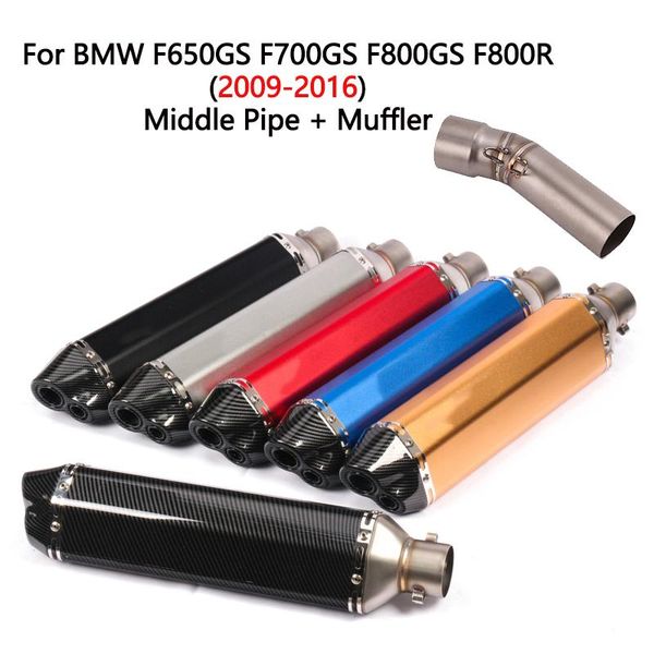 motorcycle exhaust system 470mm pipe muffler middle connect link for f800gs 2013-2021 slip on f650gs f700gs
motorcycle exhaust system 470mm pipe muffler middle connect link for f800gs 2013-2021 slip on f650gs f700gs