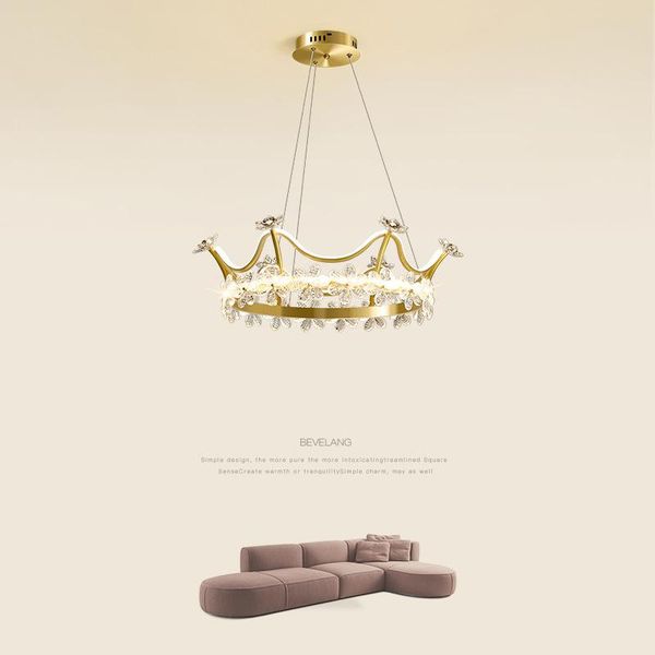 bedroom chandelier simple modern net red restaurant light luxury crystal study lighting creative personality crown ch pendant lamps
bedroom chandelier simple modern net red restaurant light luxury crystal study lighting creative personality crown ch pendant lamps