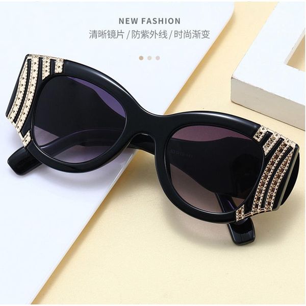 sunglasses european and american personality metal decorative sun glasses star fashion street ladies uv400 zonnebril, White;black
sunglasses european and american personality metal decorative sun glasses star fashion street ladies uv400 zonnebril, White;black
