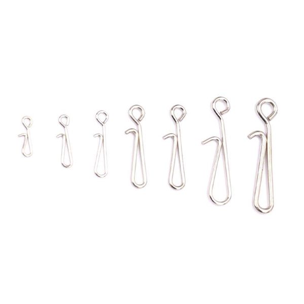 50pcs/box stainless steel hook fast clip lock snap swivel solid rings 0#-4# safety snaps fishing connector tool hooks
50pcs/box stainless steel hook fast clip lock snap swivel solid rings 0#-4# safety snaps fishing connector tool hooks