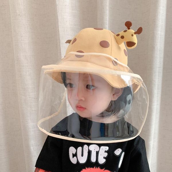 in1 kids summer bucket hat removable sunscreen shield for child high-quality cute cartoon giraffe skin-friendly baby hats caps &, Yellow
in1 kids summer bucket hat removable sunscreen shield for child high-quality cute cartoon giraffe skin-friendly baby hats caps &, Yellow