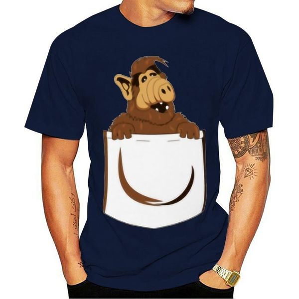 men's t-shirts t shirt funny alf pocket men hipster stylish pure cotton unique design alien life form tee, White;black
men's t-shirts t shirt funny alf pocket men hipster stylish pure cotton unique design alien life form tee, White;black