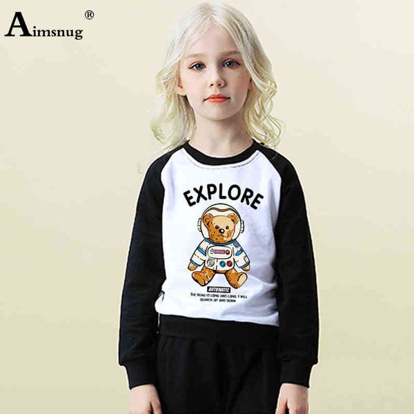 fashion bear print t-shirt children round neck long sleeve 2021 autumn tees boys girls casual shirt kids patchwork g1209, Blue
fashion bear print t-shirt children round neck long sleeve 2021 autumn tees boys girls casual shirt kids patchwork g1209, Blue