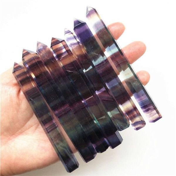 decorative objects & figurines 1 piece natural rainbow fluorite obelisk quartz crystal reiki wand tower point healing crystals 90-110mm
decorative objects & figurines 1 piece natural rainbow fluorite obelisk quartz crystal reiki wand tower point healing crystals 90-110mm