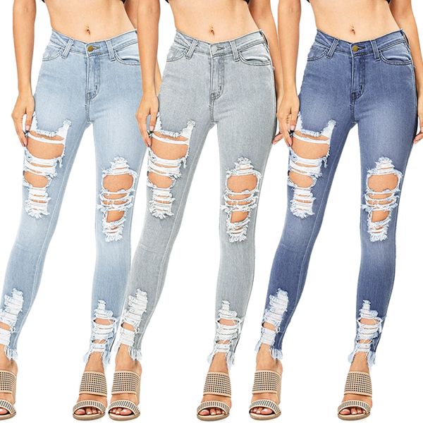 fashion ripped thin jeans for women slim denim pencil pants street hipster trousers drop shipping s-3xl clothes size 2xl, Blue
fashion ripped thin jeans for women slim denim pencil pants street hipster trousers drop shipping s-3xl clothes size 2xl, Blue