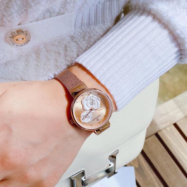 wristwatches naviforce fashion casual women flower watches clock quartz waterproof ladies for girl gift 2021, Slivery;brown
wristwatches naviforce fashion casual women flower watches clock quartz waterproof ladies for girl gift 2021, Slivery;brown