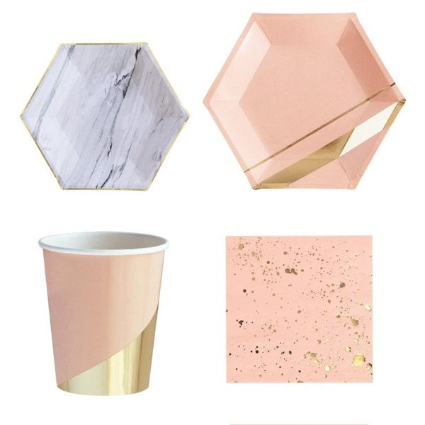 packaging dinner service gold blue disposable tableware pink set party supplies birthday paper cup/plates napkin home kids wedding decor
packaging dinner service gold blue disposable tableware pink set party supplies birthday paper cup/plates napkin home kids wedding decor