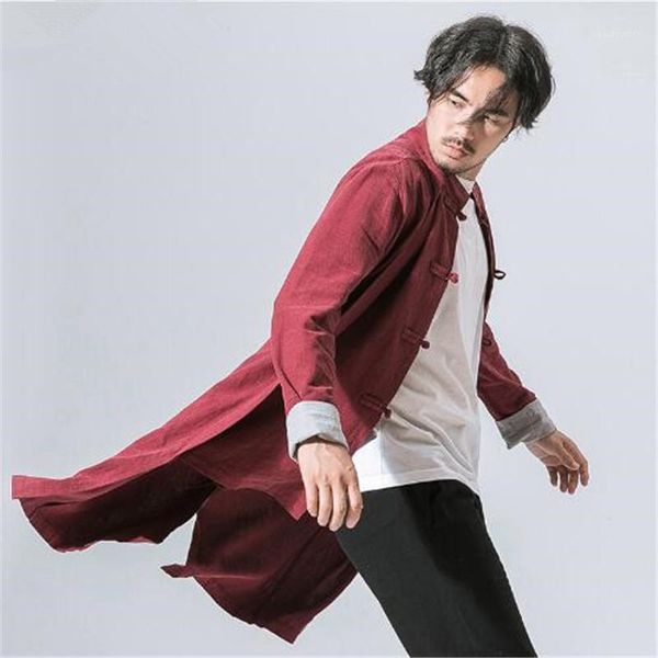 men's trench coats sinicism store 5xl men long length jacket 2021 cotton linen fabric male vintage coat windbreaker size plus, Tan;black
men's trench coats sinicism store 5xl men long length jacket 2021 cotton linen fabric male vintage coat windbreaker size plus, Tan;black