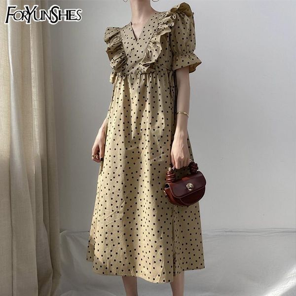 casual dresses summer ruffles lantern sleeve v-neck dress women vintage korean style, Black;gray
casual dresses summer ruffles lantern sleeve v-neck dress women vintage korean style, Black;gray