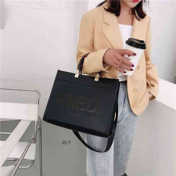 korean fashion popular f-shape shopping bag tote bag versatile large capacity portable single shoulder bag for female students zly
korean fashion popular f-shape shopping bag tote bag versatile large capacity portable single shoulder bag for female students zly