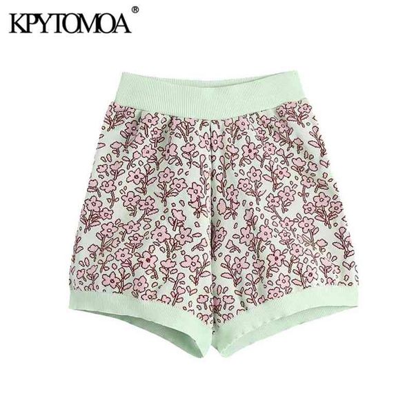 women chic fashion jacquard knitted shorts high elastic waist female short pants mujer 210420, White;black
women chic fashion jacquard knitted shorts high elastic waist female short pants mujer 210420, White;black