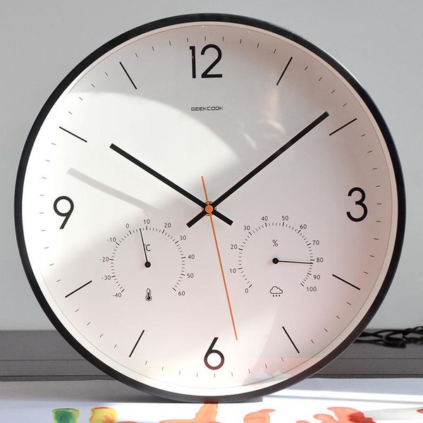 wall clocks temperature humidity living room clock nordic ultra-quiet modern simple atmosphere bedroom quartz watch
wall clocks temperature humidity living room clock nordic ultra-quiet modern simple atmosphere bedroom quartz watch