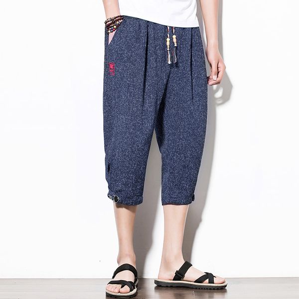 men's pants s cropped cross summer wide-legged bloomers calf-length trousers male korean style harem 1fc0, Black
men's pants s cropped cross summer wide-legged bloomers calf-length trousers male korean style harem 1fc0, Black
