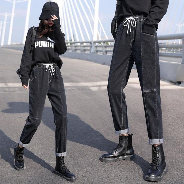 women's pants & capris black boyfriend jeans for women fashion loose vintage high waist plus size pantalones mujer vaqueros girl, Black;white
women's pants & capris black boyfriend jeans for women fashion loose vintage high waist plus size pantalones mujer vaqueros girl, Black;white