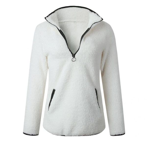 women's hoodies & sweatshirts fluffy pullover zipper neck women sweatshirt chic, Black
women's hoodies & sweatshirts fluffy pullover zipper neck women sweatshirt chic, Black