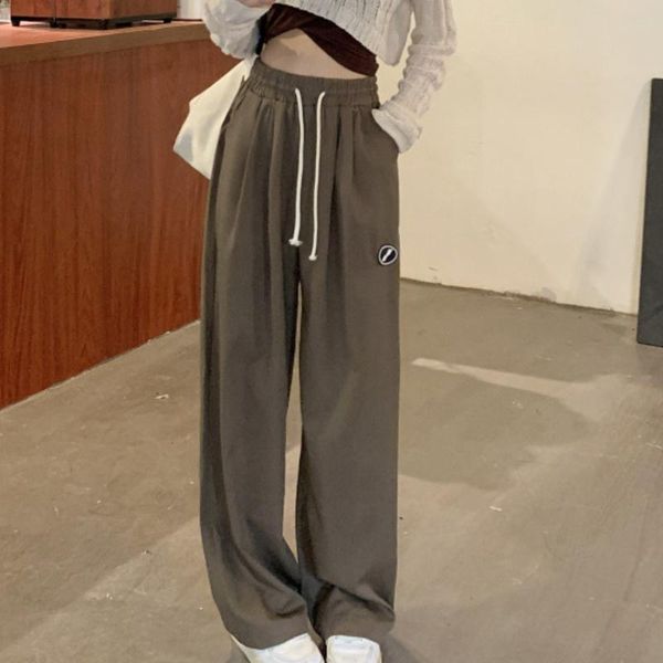 women's pants & capris slim casual 2021 spring and autumn design sense of minority high waist wide leg loose straight sports, Black;white
women's pants & capris slim casual 2021 spring and autumn design sense of minority high waist wide leg loose straight sports, Black;white