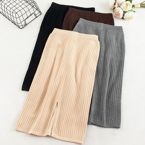 skirts singrain women pencil skirt thick warm sweater casual elastic bodycon korean knitting midi winter knitted, Black
skirts singrain women pencil skirt thick warm sweater casual elastic bodycon korean knitting midi winter knitted, Black