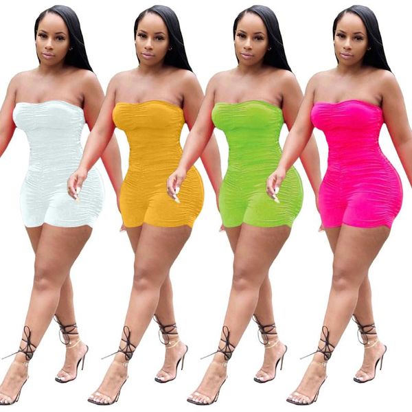 summer women's jumpsuit european and american style model solid-color strapless stacked frill rompers bodysuit jumpsuits &, Black;white 
summer women's jumpsuit european and american style model solid-color strapless stacked frill rompers bodysuit jumpsuits &, Black;white