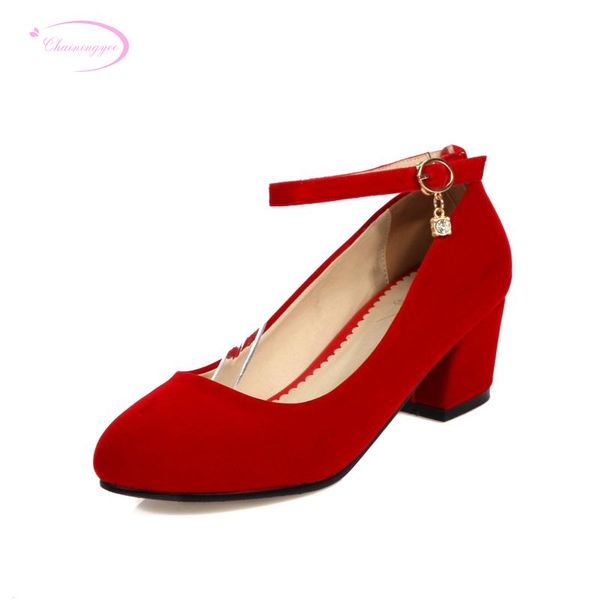 dress shoes chainingyee simple party style comfortable round toe pumps fashion belt buckle black red diamond med with women's big size
dress shoes chainingyee simple party style comfortable round toe pumps fashion belt buckle black red diamond med with women's big size