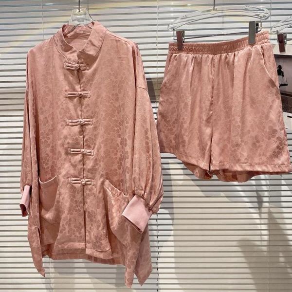 women's tracksuits women vintage disc buckle dark flower big size shorts two piece set fashion temperament spring summer 2021 x008, Gray
women's tracksuits women vintage disc buckle dark flower big size shorts two piece set fashion temperament spring summer 2021 x008, Gray