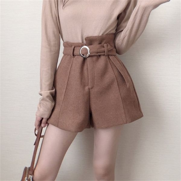 woolen belt warm shorts women autumn winter thicken fashion high waist a-line wide leg boots shorts girls elegant short trousers 210412, White;black
woolen belt warm shorts women autumn winter thicken fashion high waist a-line wide leg boots shorts girls elegant short trousers 210412, White;black