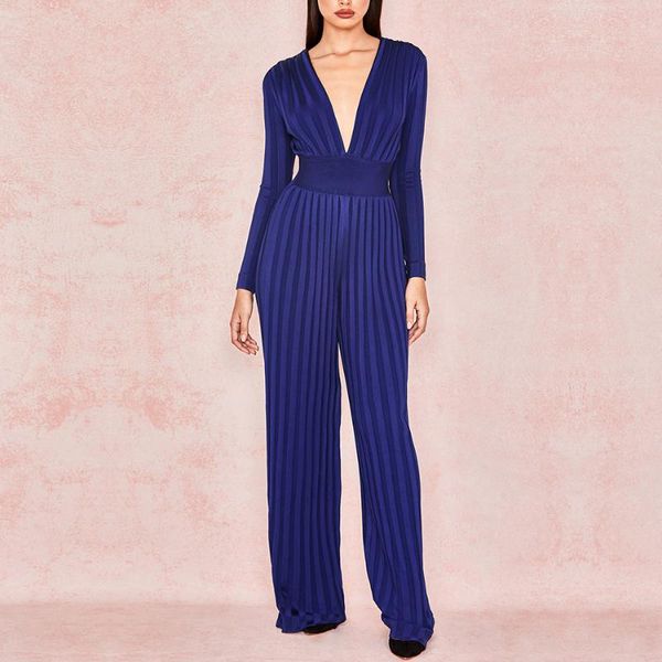 women's jumpsuits & rompers blue bandage jumpsuit 2021 winter autumn womens long sleeve bodysuit for party rayon a-81, Black;white
women's jumpsuits & rompers blue bandage jumpsuit 2021 winter autumn womens long sleeve bodysuit for party rayon a-81, Black;white