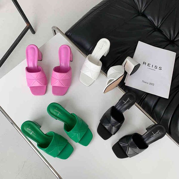slippers fashion women sandals open toe candy color thick high heels pumps summer dress shoes ladies woman size 35-39 3y2t, Black
slippers fashion women sandals open toe candy color thick high heels pumps summer dress shoes ladies woman size 35-39 3y2t, Black