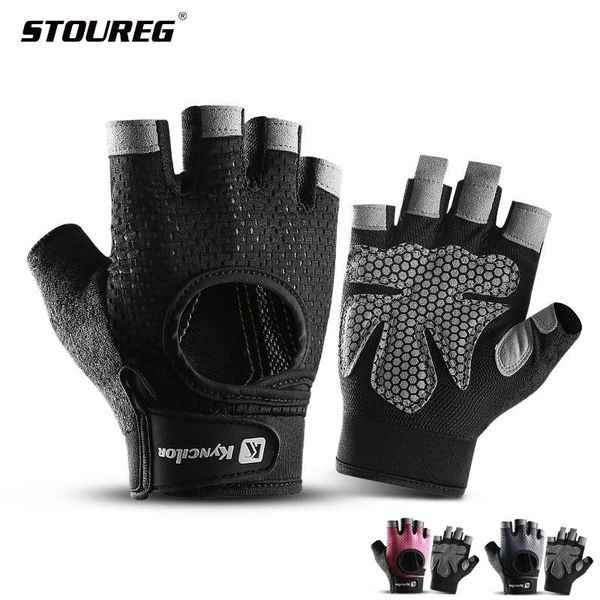 cycling gloves bike half finger non-slip shockproof summer breathable mtb road bicycle men women equipment, Black
cycling gloves bike half finger non-slip shockproof summer breathable mtb road bicycle men women equipment, Black