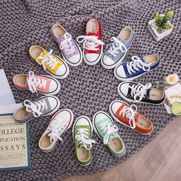 sneakers spring autumn fashion kids canvas shoes breathable comfortable solid candy color girls' lace-up low band for boys, Black;red
sneakers spring autumn fashion kids canvas shoes breathable comfortable solid candy color girls' lace-up low band for boys, Black;red