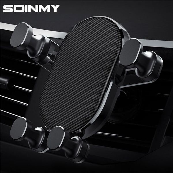 cell phone mounts & holders universal air vent car mobile holder for x flexible smartphone mount gravity bracket huawei p30
cell phone mounts & holders universal air vent car mobile holder for x flexible smartphone mount gravity bracket huawei p30