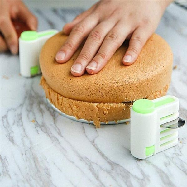 2pcs cake slicer cutter 5 layers bread leveler set -grade plastic kitchen bakeware accessories baking & pastry tools
2pcs cake slicer cutter 5 layers bread leveler set -grade plastic kitchen bakeware accessories baking & pastry tools