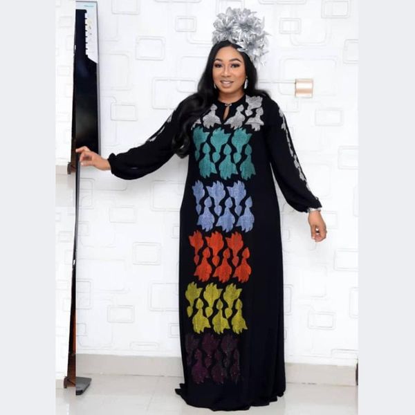 ethnic clothing african dresses for women round neck elegant fashion long sleeves multicolored beads-embellished muslim ro, Red
ethnic clothing african dresses for women round neck elegant fashion long sleeves multicolored beads-embellished muslim ro, Red