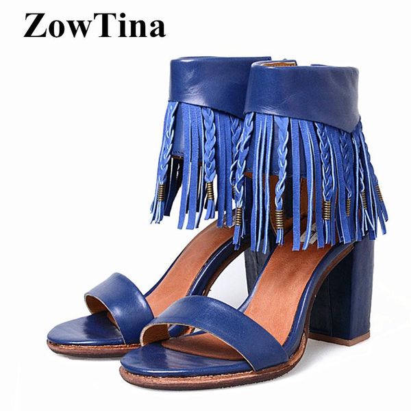 women gladiator sandals real leather chunky high heels summer shoes woman fringe zapatillas mujer ladies booties, Black
women gladiator sandals real leather chunky high heels summer shoes woman fringe zapatillas mujer ladies booties, Black