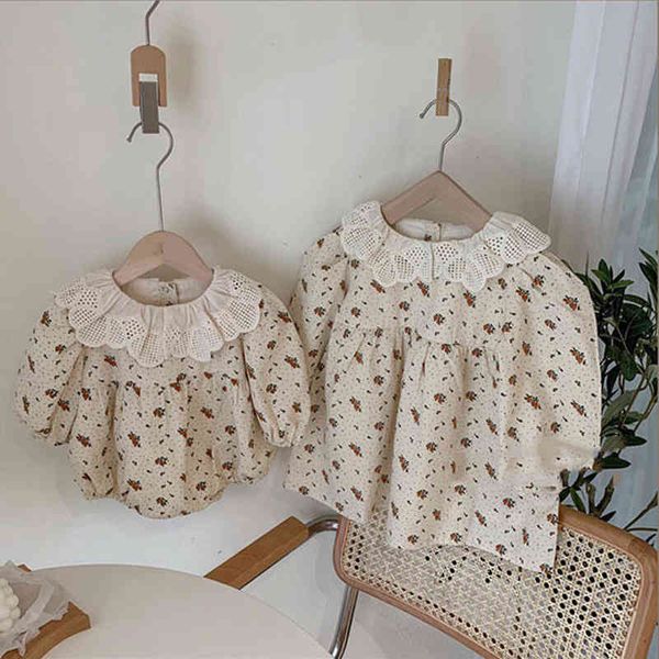 floral romper big sister and little baby clothes toddler girl long-sleeve lace stitching dress born jumpsuit 210515, Red;yellow
floral romper big sister and little baby clothes toddler girl long-sleeve lace stitching dress born jumpsuit 210515, Red;yellow