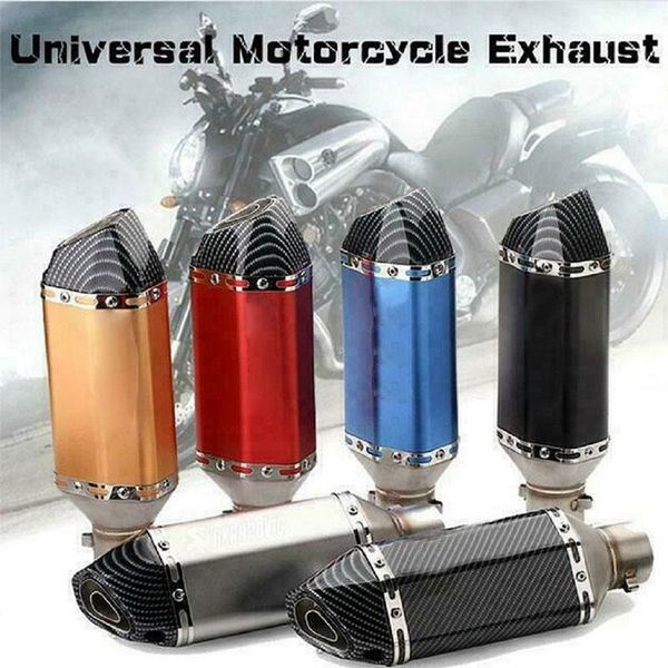 310mm long universal 51mm carbon fiber motorcycle exhaust muffler escape moto pipe db killer dirt pit bike scooter system
310mm long universal 51mm carbon fiber motorcycle exhaust muffler escape moto pipe db killer dirt pit bike scooter system