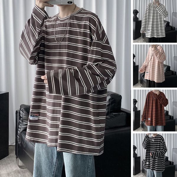 men's hoodies & sweatshirts fashion striped printing coats long sleeve round neck cotton clothes pullover casual size m-2xl 1rq3, Black
men's hoodies & sweatshirts fashion striped printing coats long sleeve round neck cotton clothes pullover casual size m-2xl 1rq3, Black