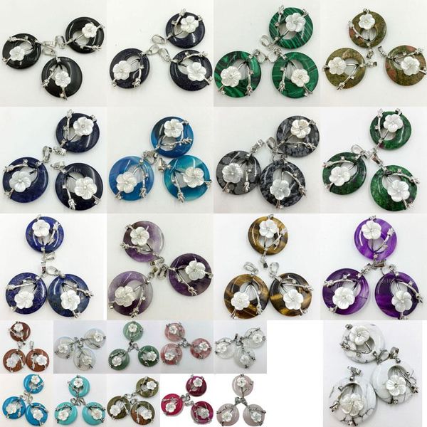 pendants 1pc sand tigers eye carnelian lapis lazuli malachite aventurine crystal goldstone opal flower pendant bead wb546, Black
pendants 1pc sand tigers eye carnelian lapis lazuli malachite aventurine crystal goldstone opal flower pendant bead wb546, Black