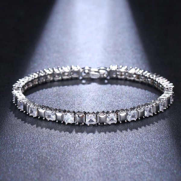link, chain ekopdee classic zircon tennis bracelet bangle for women silver color cubic zirconia bracelets female friendship jewelry 2021, Black
link, chain ekopdee classic zircon tennis bracelet bangle for women silver color cubic zirconia bracelets female friendship jewelry 2021, Black