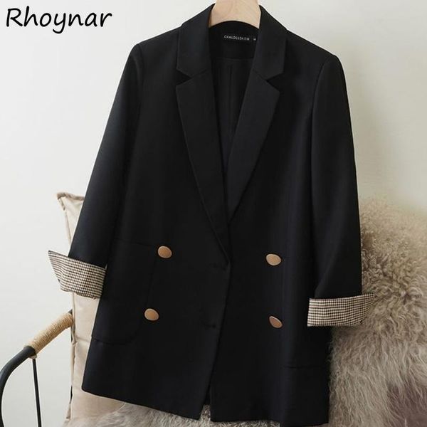 women's suits & blazers women loose solid leisure fashion elegant spring autumn harajuku korean style all-match simple streetwear retro, White;black
women's suits & blazers women loose solid leisure fashion elegant spring autumn harajuku korean style all-match simple streetwear retro, White;black