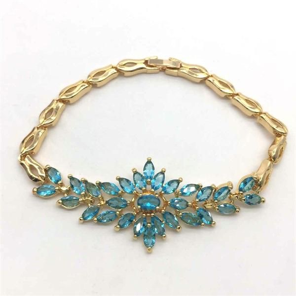 fashionable gold plating bracelets sea-blue crystal lady chain bracelet for women ethnic jewelry link,, Black
fashionable gold plating bracelets sea-blue crystal lady chain bracelet for women ethnic jewelry link,, Black