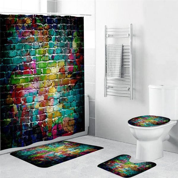 shower curtains curtain brick wall set with hooks pack rustic decor polyester waterproof fabric bathroom
shower curtains curtain brick wall set with hooks pack rustic decor polyester waterproof fabric bathroom
