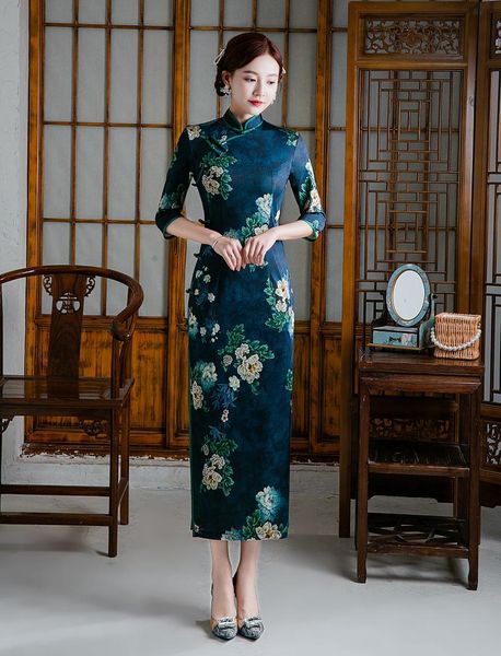 ethnic clothing oriental classic qipao lady slim print formal party gown chinese dress vintage elegant cheongsams vestidos de fasta, Red
ethnic clothing oriental classic qipao lady slim print formal party gown chinese dress vintage elegant cheongsams vestidos de fasta, Red