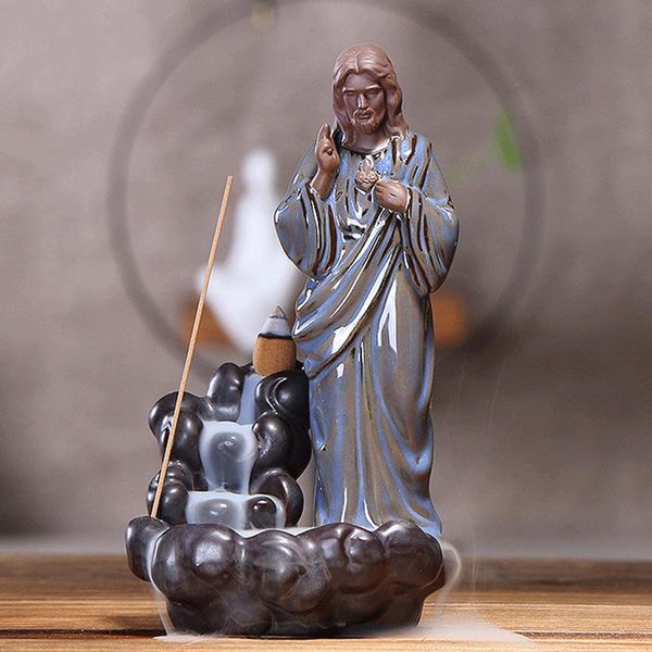 creatives incense burners jesus virgin backflow home decoration censer religious figurine for ornament sasw666 fragrance lamps
creatives incense burners jesus virgin backflow home decoration censer religious figurine for ornament sasw666 fragrance lamps