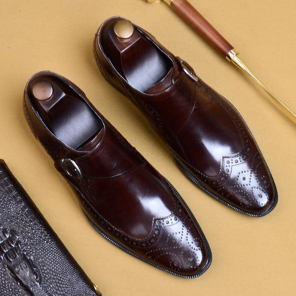 dress shoes great2021 business straight leather brock carved cowhide men's foot suit single, Black
dress shoes great2021 business straight leather brock carved cowhide men's foot suit single, Black