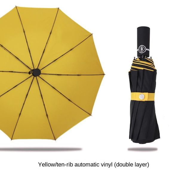 umbrellas double layer windproof women's automatic umbrella female male ten bone three folding men's large rain business parasol
umbrellas double layer windproof women's automatic umbrella female male ten bone three folding men's large rain business parasol