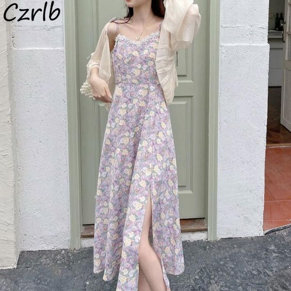 casual dresses sleeveless women print sweet elegant temperament korean style side-slit design mid-calf summer holiday female vestidos, Black;gray
casual dresses sleeveless women print sweet elegant temperament korean style side-slit design mid-calf summer holiday female vestidos, Black;gray