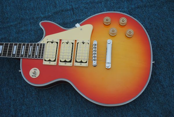 standard electric guitar cherry sunburst color chrome hardware rosewood fingerboard mahogany body
standard electric guitar cherry sunburst color chrome hardware rosewood fingerboard mahogany body