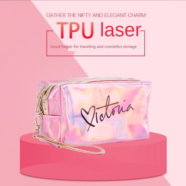 cosmetic bags & cases fashion bag female tpu laser printing letter waterproof portable travel toiletry large capacity makeup storage
cosmetic bags & cases fashion bag female tpu laser printing letter waterproof portable travel toiletry large capacity makeup storage