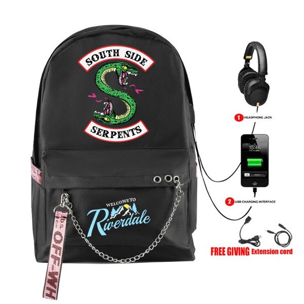 backpack tv riverdale season 5 with usb children boys girls schoolbag teenage women men oxford waterproof travel laptop
backpack tv riverdale season 5 with usb children boys girls schoolbag teenage women men oxford waterproof travel laptop