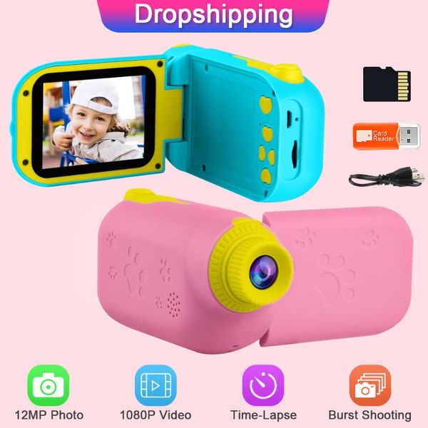 prograce 12mp kids video camera toy children digital po child girls toys gift for girl vlog mini kid cameras
prograce 12mp kids video camera toy children digital po child girls toys gift for girl vlog mini kid cameras